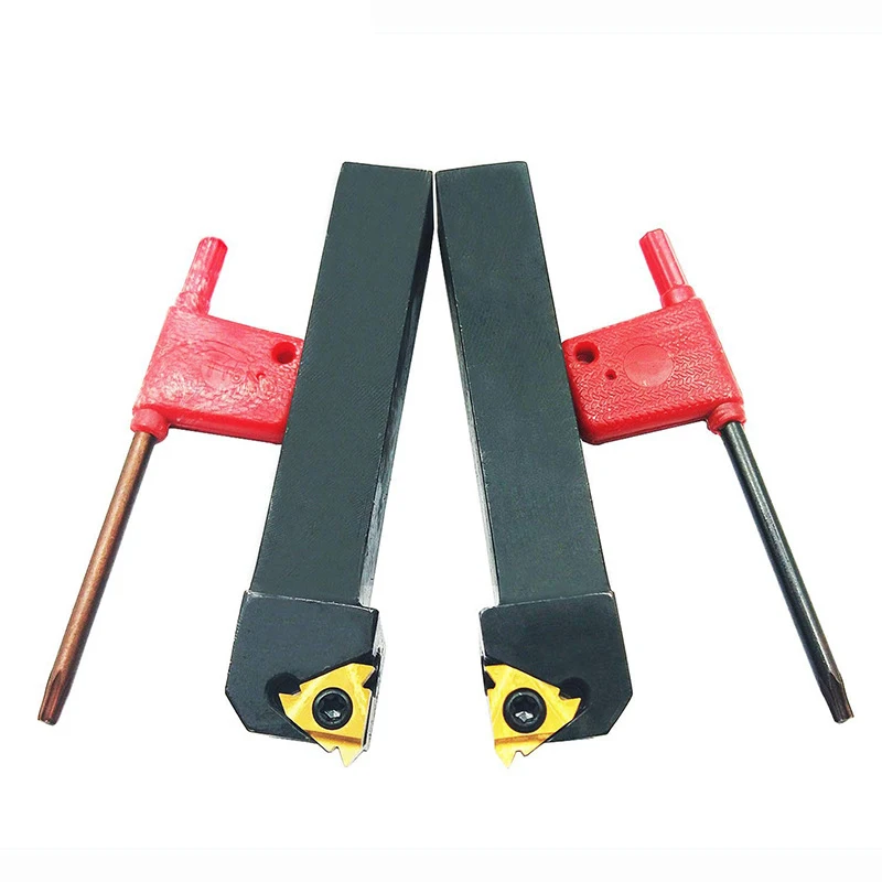 16ER-AG60 HC1028 Tungsten Carbide PVD Coated Cutting Tools Thread Turning Insert Processing Steel Parts And Steel Materials