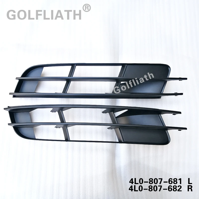 side fog light Grill Front bumper lower grille for Q7 MK1 2009 4L0 807 681 /682