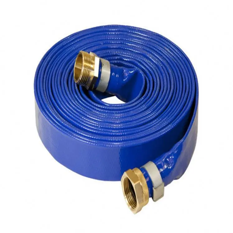 2015 hottest pvc garden hose/the large plastic products/6 inch irrigation lay flat hose