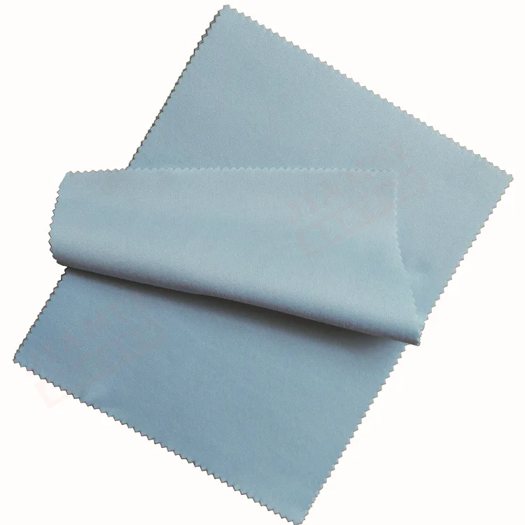 Wholesale Soft Microfiber Custom Logo Jewelry Polishing Cloth Anti Tarnish Cleaning Cloth For Sliver Jewelry