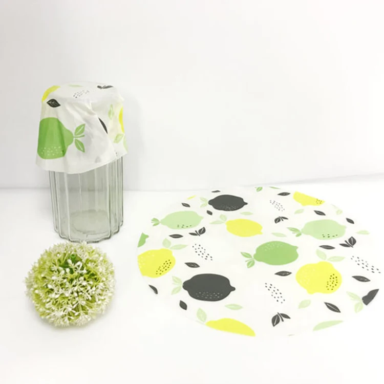 Natural eco friendly reusable Kitchen Custom Storage Beeswax Food Wraps