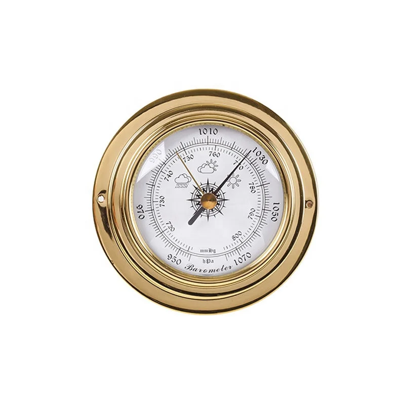 
Weather Station 4pcs/Set Indoor Thermometer Hygrometer Barometer Clocks Gauge for Home, Patio, Planting Room 