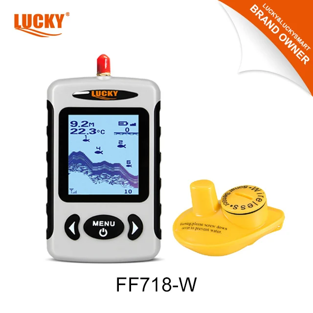 LUCKY FF718-W Portable Fish Depth Finder Fishing Rods Lucky Fish Finder