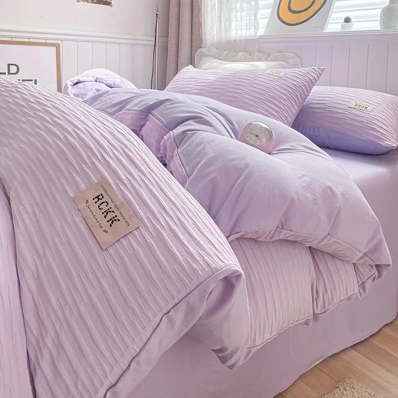 wholesale ins embroidery logo 100% cotton sleep aid king size comforter sets bedding luxury bedding sets collections