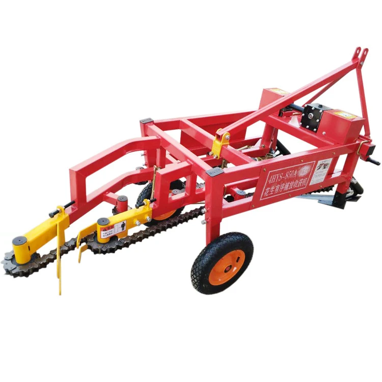Miwell Agricultural Machinery Ridged Flat Groundnut Harvester Peanut Digger Machine for Walking Tractor