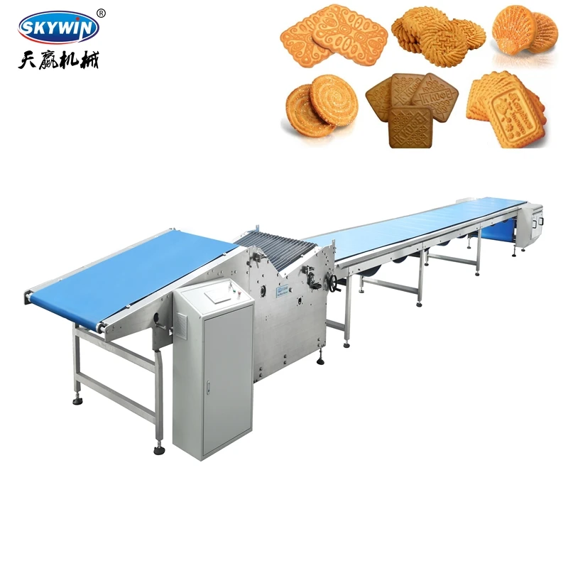 Hot Sales Cracker Bakery Biscuit Making Machine SKYWIN Brand Small Scale Commercial Biscuit Making Line