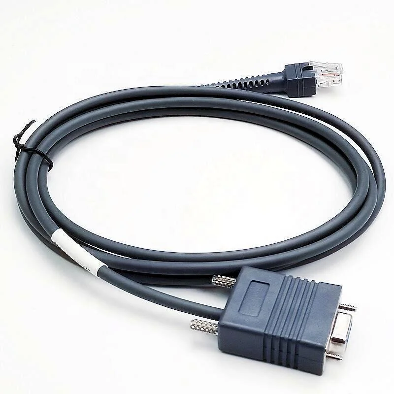 Sotesin 2M RS232 to rj45 USB Barcode Scanner Cable for Symbol LS2208