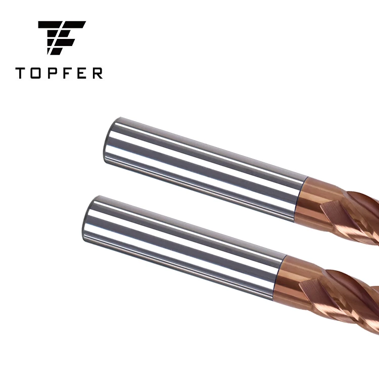 
Tungsten Carbide Steel V Groove Square CNC Engraving Milling Cutter for Stainless Steel 