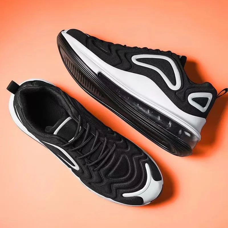 Outdoor fashion sports running shoes air cushion leisure training shoes anti slip and wear resistant available in 3 colors
