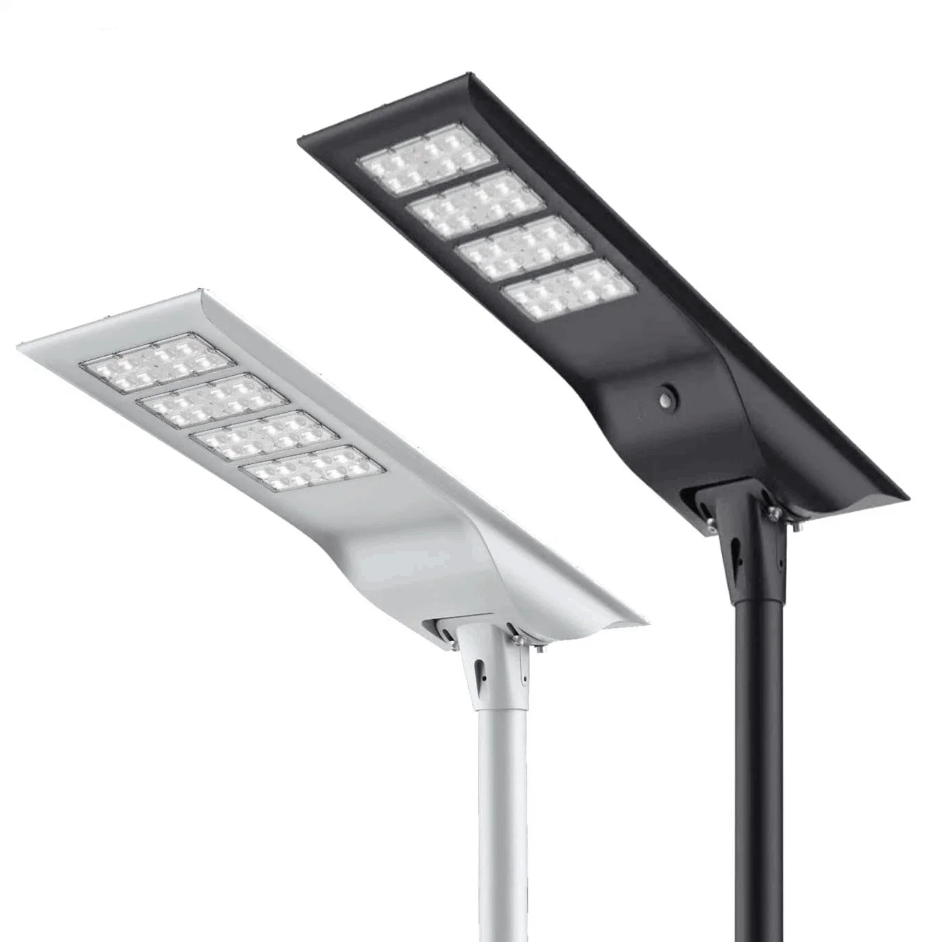 New Modern High Lumen Outdoor Waterproof Integrated Aluminum 30W 40W 60W 80W 100W LED All in One Solar Street Light