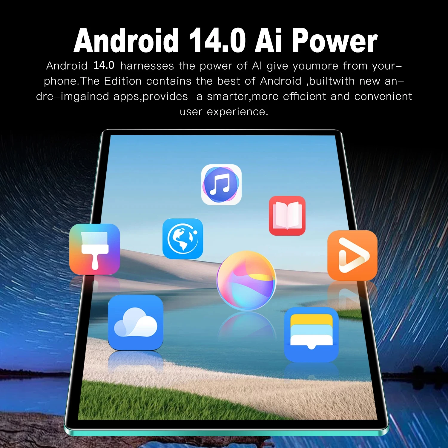 2024 10.1 Inch Android 14 Tablet PC Snapdragon 870 Dual SIM 5G 3G Camera Pen 12GB 512GB 10000mAh Global Version Touch Screen