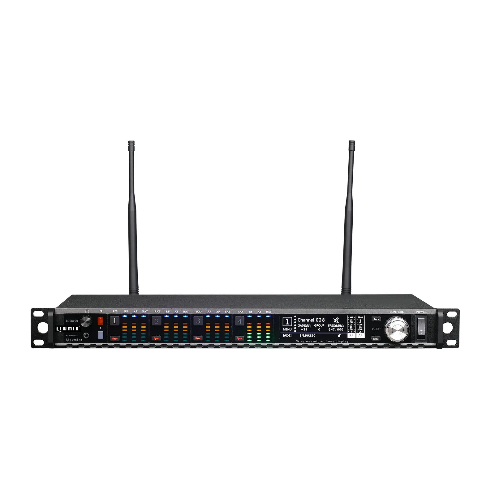 R8A00 best PLL Pro. UHF караоке KTV Вечеринка церковь беспроводной ручной двухканальный динамический микрофон и монитор Беспроводная микрофонная система