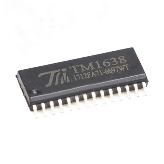  Оригинальный SMD TM1638 SOP-28 светодиодный цифровой трубчатый дисплей Драйвер IC новый