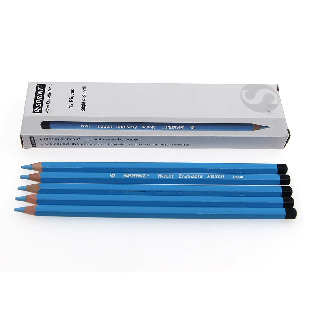 High Quality Water Erasable pencil  Made In Japan SPRINTZ Brand In Blue Color