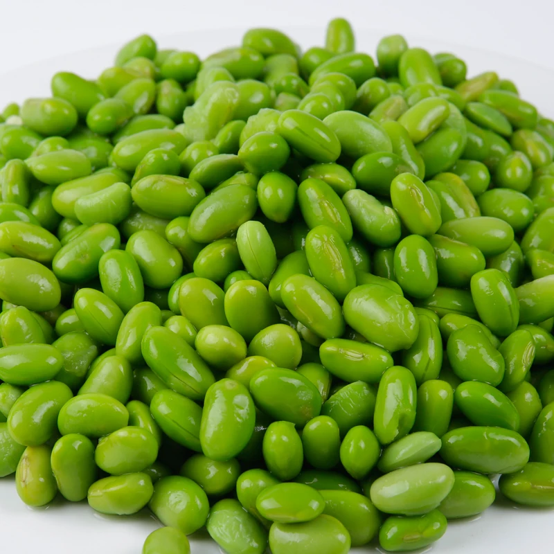 Hot Selling Factory Wholesale Frozen Organic Vegetables Frozen Green Soybeans IQF Frozen Peeled Edamame Beans Edamame Kernels