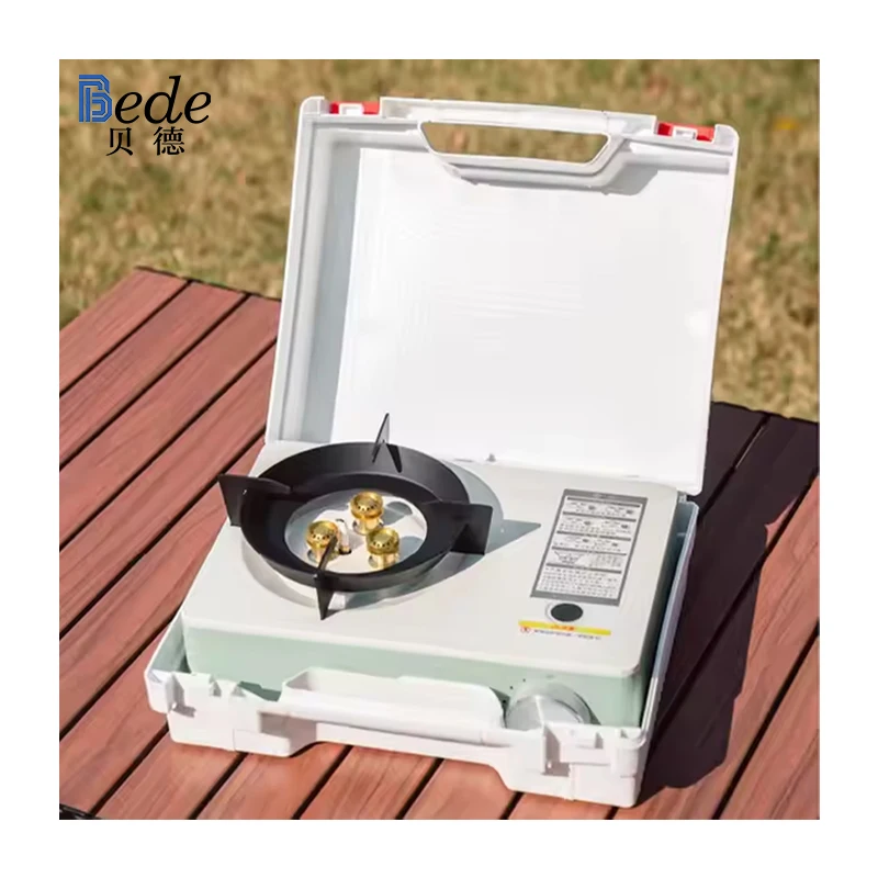 Outdoor mini camping stove Folding Metal multi fuel Cooking Furnace Picnic Mini Gas portable camping stove