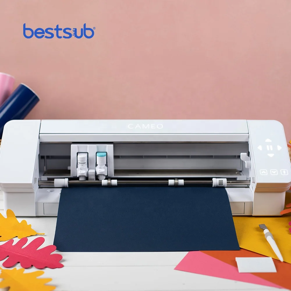  BestSub Cricut производитель пользовательских наклеек резак силуэт новейший плоттер CAMEO 4 бумага винил режущий