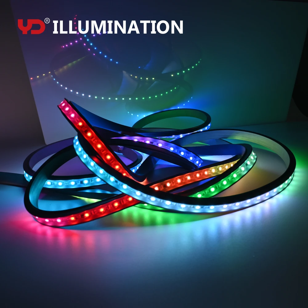 15W RGBW Addressable Led Strip DC24V Neon Led Strip Light With Controller DMX512