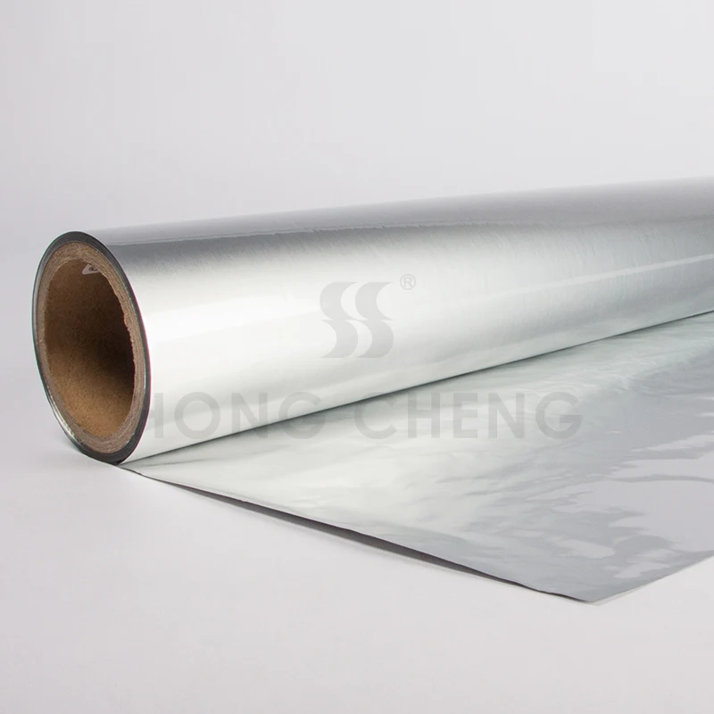 PET/AL/PE Laminated foil factory For Bubble EPE Surface