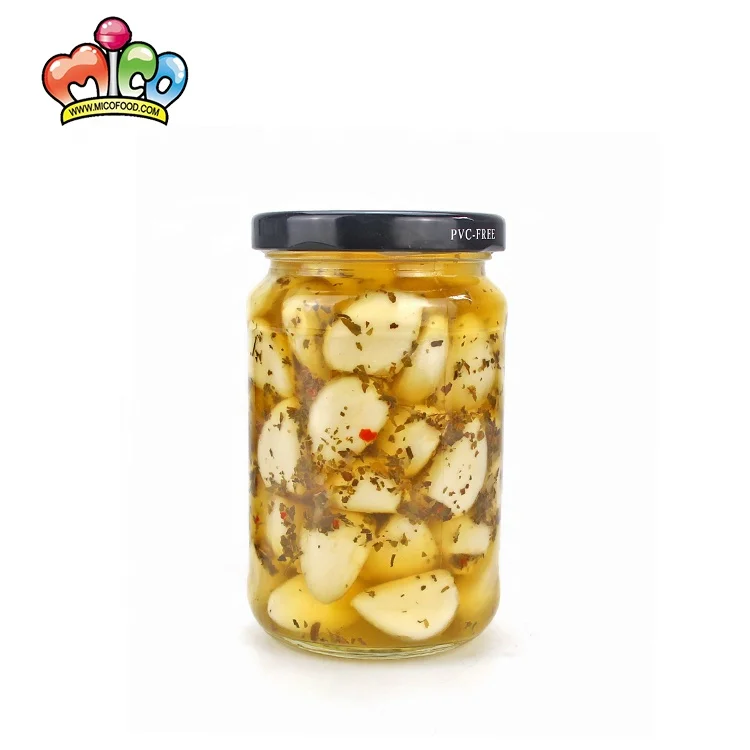 Instant Agricultural Products Convenience Original Side Dish Cloves Garlic In Brine Water