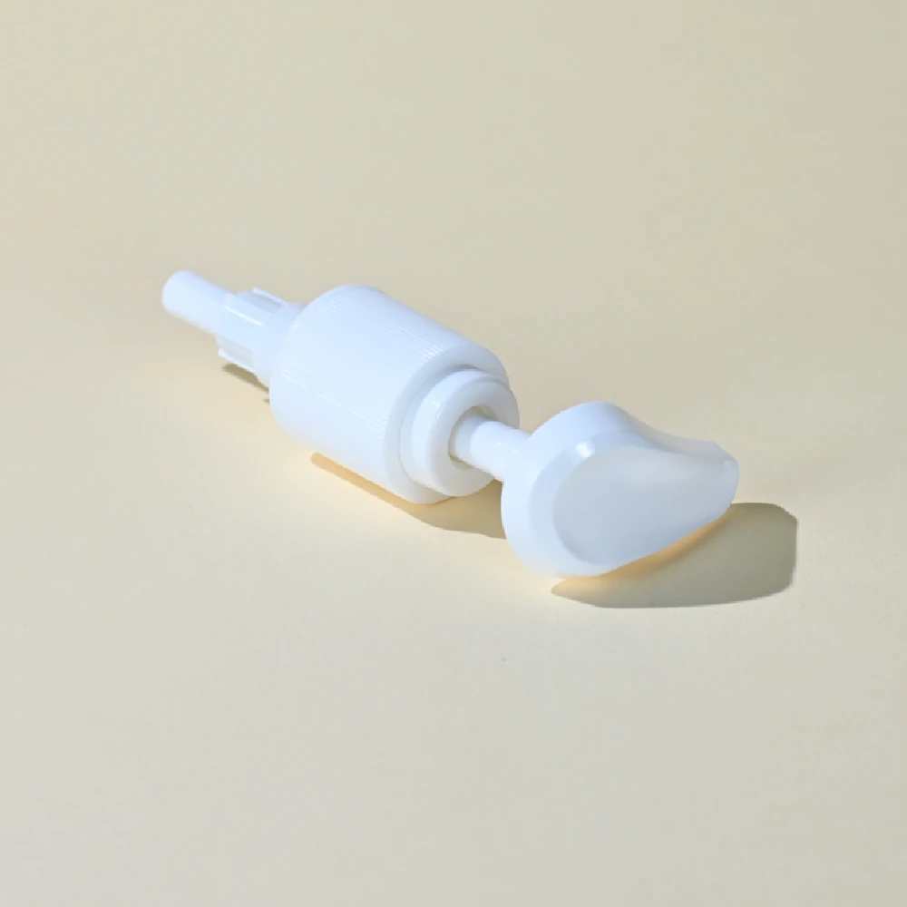 Metal 18/410 & 24/410 Plastic Lotion Pump with Ribbed Closure PETs Type Bottle Stopper for Cosmetics Hand Wash Packaging