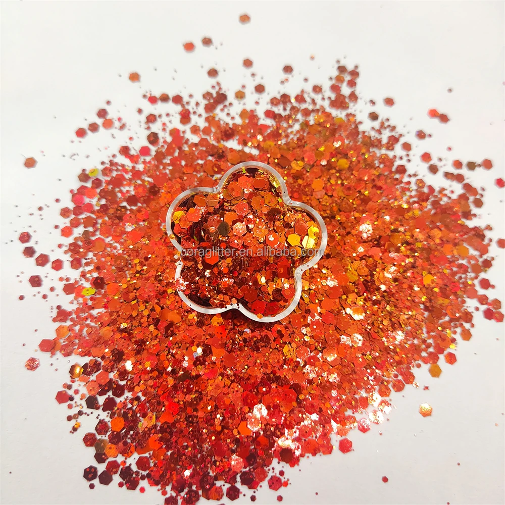 Bulk factory wholesale color shifting color changing glitter chameleon glitter powder