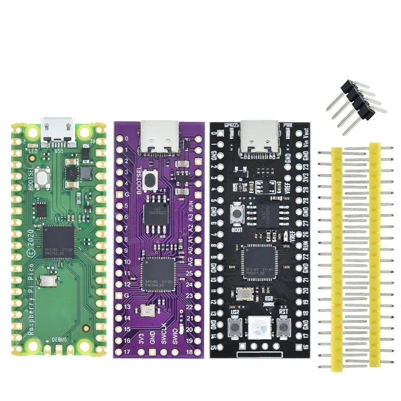 Raspberry Pi Pico Board RP2040 Dual-Core 264KB ARM Low-Power Microcomputers High-Performance Cortex-M0+ Processor