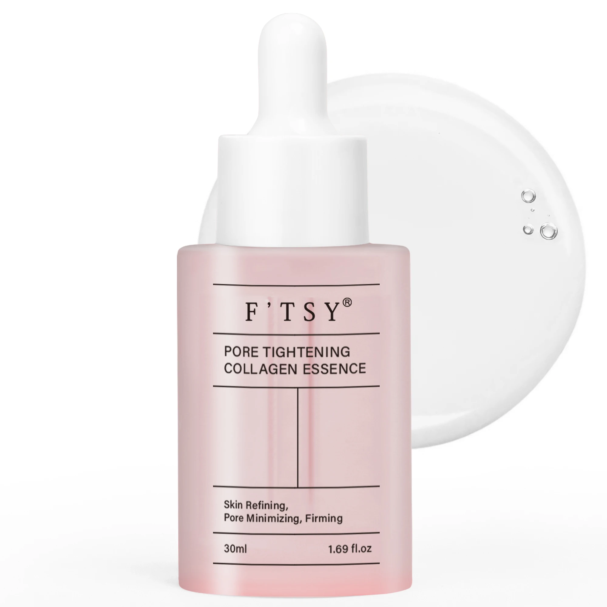 Private Label Face Serum Pore Minimizing Anti-Aging Pore Tightening Collagen Ampoule Skin Care Serum For Face