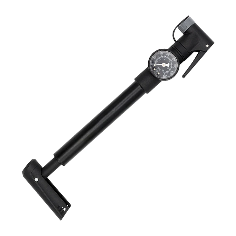 ZOYOSPORTS high-pressure MTB Aluminum Alloy Pump with air gauge Road bike Hand Pump Portable Cycling pump