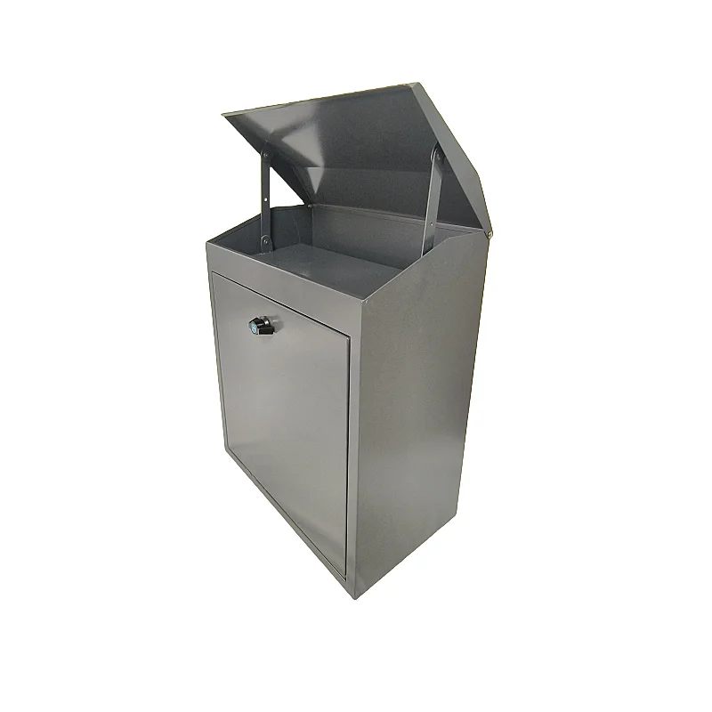 Family Express Metal Anti-Theft Parcel Drop Box Home Outdoor Receipt Locker for Mail Delivery Private Home Post Cabinet