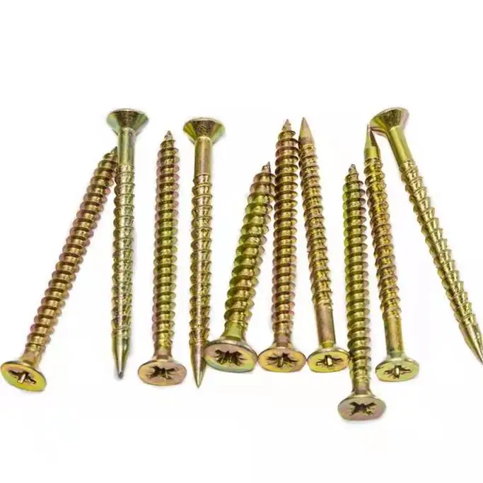 Coil Nails Building Screw Self Drilling Screw Zinc Plated Construction Customized Fastener Factory