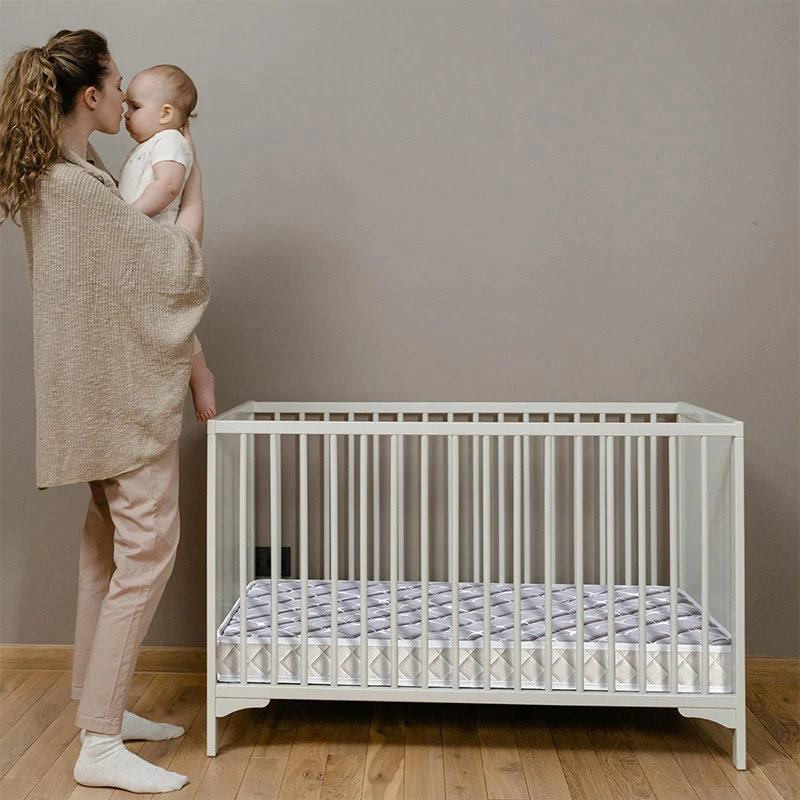 Washable Baby Waterproof Cover Organic Protector Bed Pad Changing Cotton Newborn King Portable Crib Net Cot Memory Foam Mattress