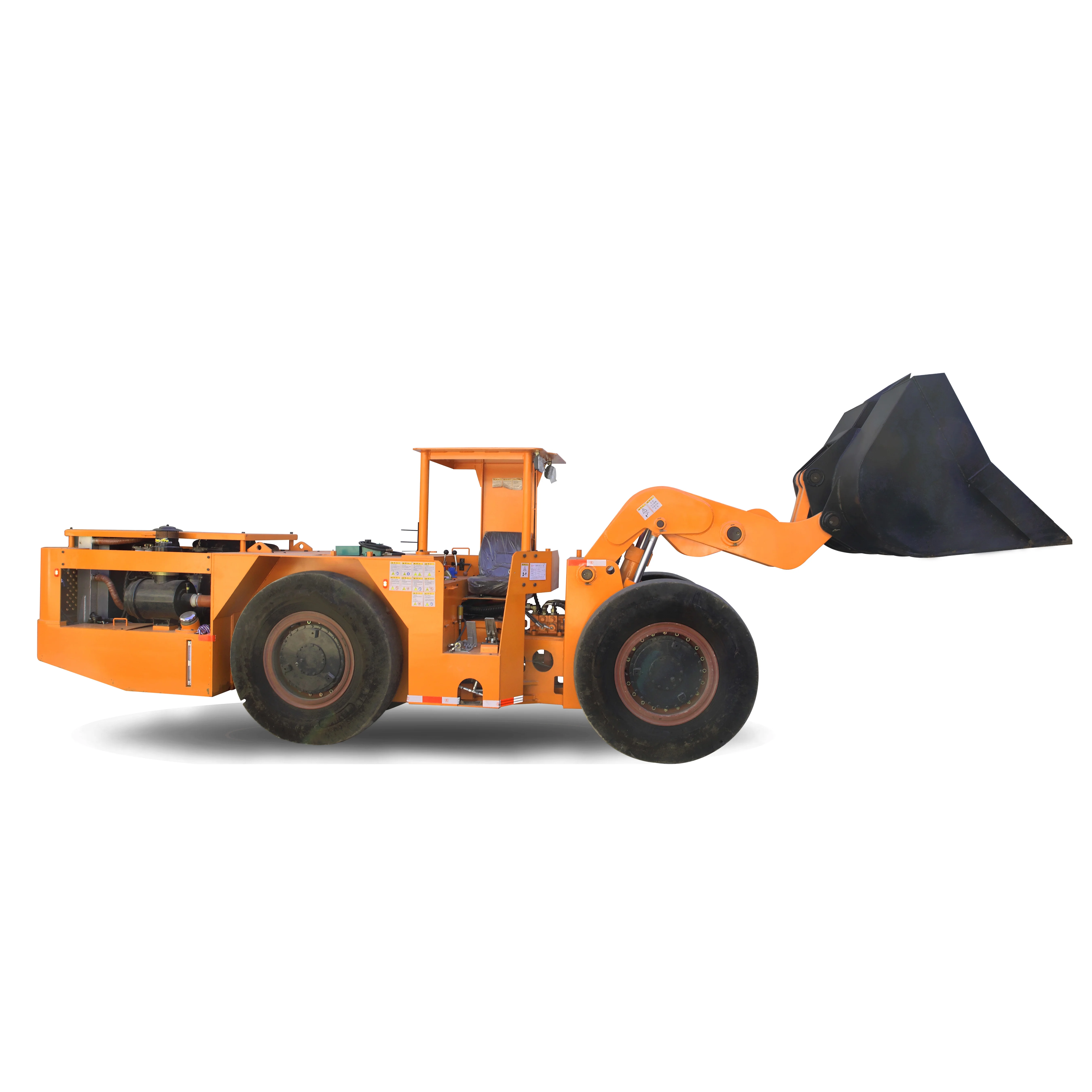 WJ-1.5 Underground Mining  Loader with Diesel Wheel Loader, Mining Scooptram Scaler