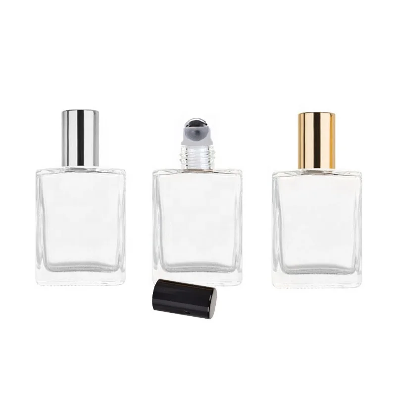 Китайский завод стеклянный рулон на бутылке 15 мл 0 5 унций прозрачный валик для духов (NRB11)