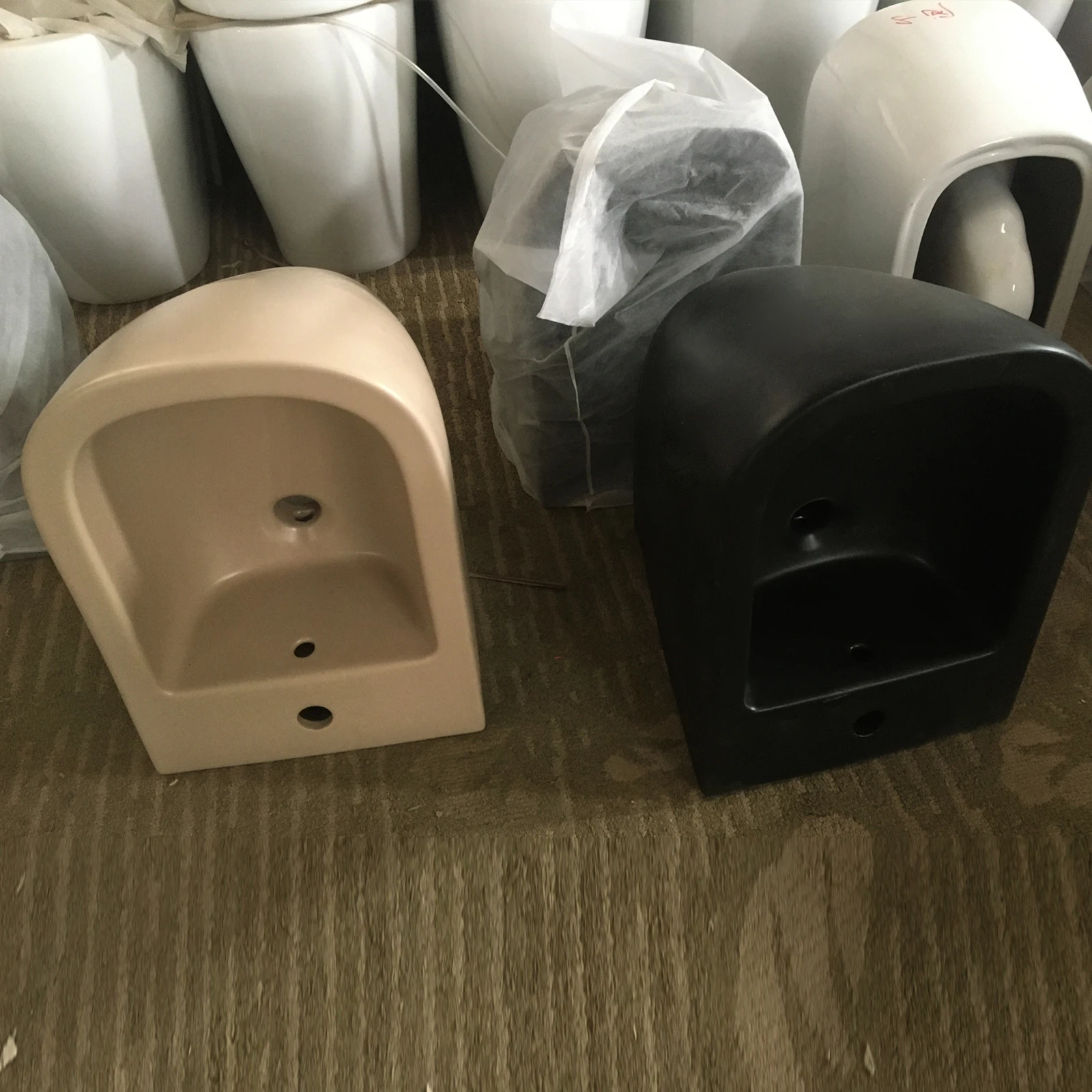 Frameless Toilet city bus bidet one piece toilet new color sanitary portable bidets new toilette dual control cistern pack wc