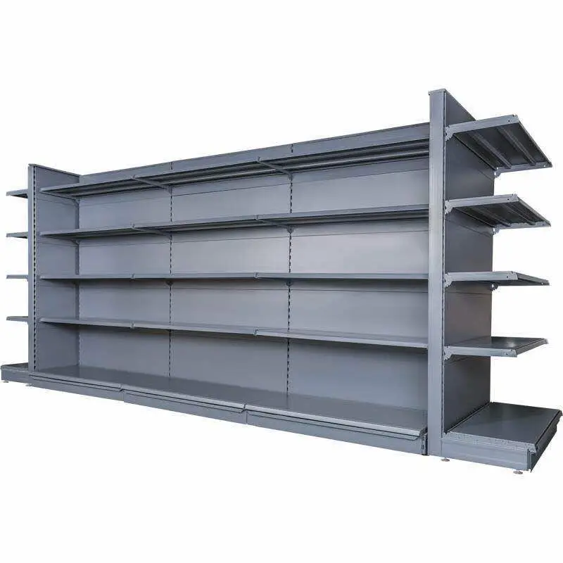 Heavy Duty Supermarket Shelves Gandola Shelves Grocery Retail Display Rack