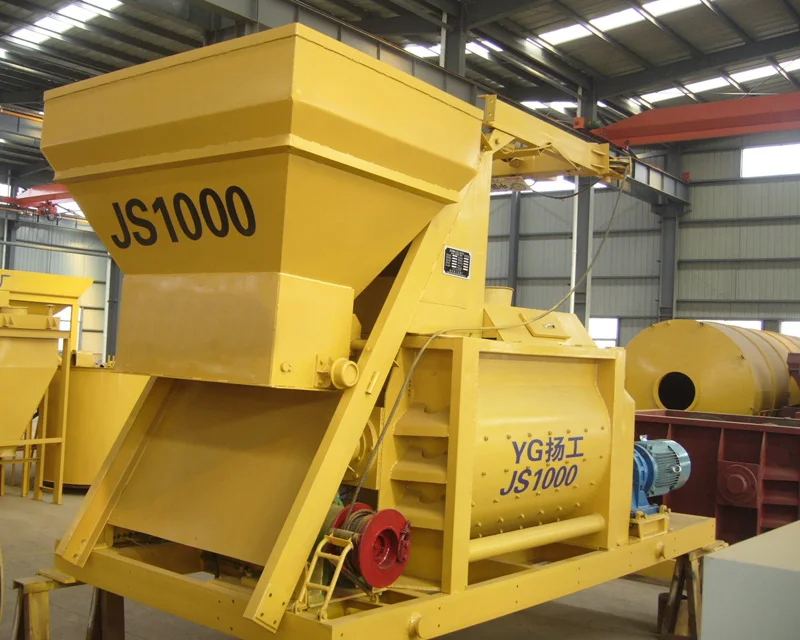 China Manufactured Solidbase JS1000 JS1500 JS2000 Electric Cement Mixer Machine Portable Concrete Mixer Construction Stone