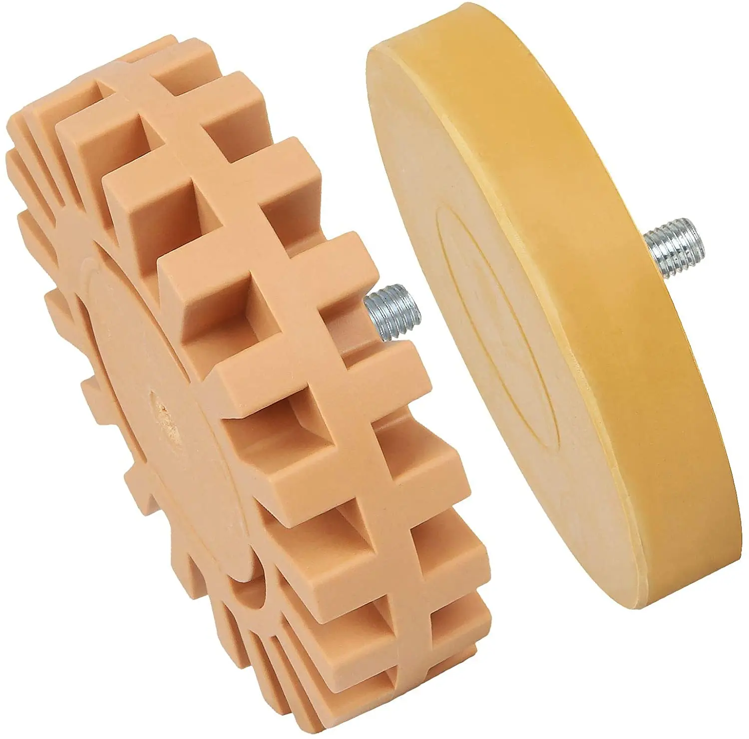 Hot Sell 3.5 inch Rubber pad Offset Style Decal Eraser polishing Wheel