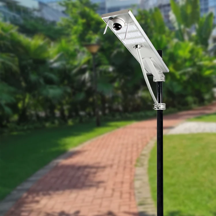 Smart City Solar Intelligent Sensor Super High Lumen Waterproof Camera Solar Led Street Light