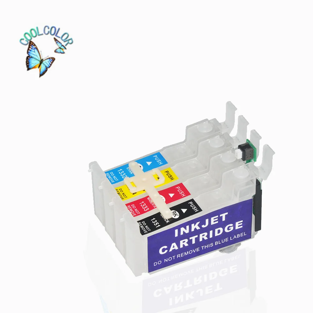 Printer Refillable R230 ink cartridge T0461/T0472/T0473/T0474 for use on Epson C63/C65/C83/C85, CX3500/CS4500/CX6300/CX6500