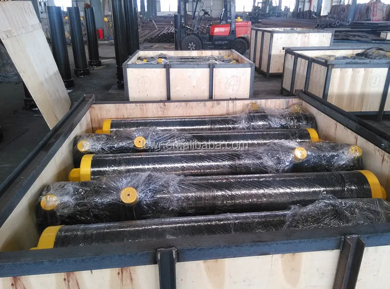 Retractable hydraulic cylinder/telescopic jack
