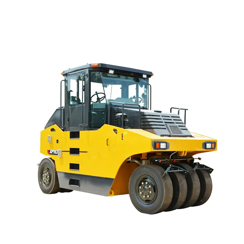 China brand pneumatic Road Roller 16ton tyre soil compactor 132kw XP163 with good performance in stock