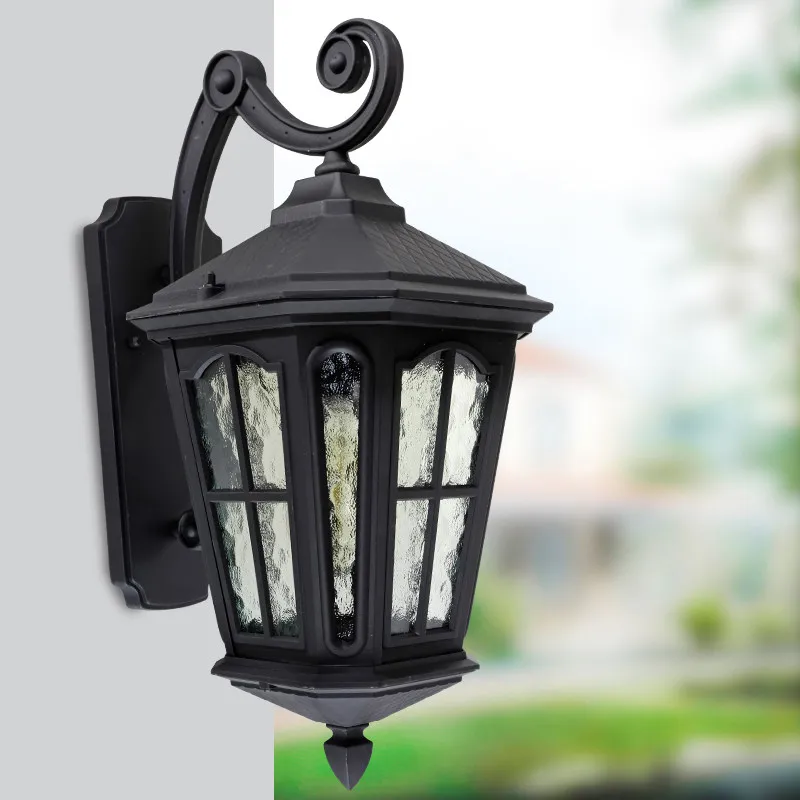 vintage wall light enchanted garden fencing outdoor lighting new exterior wall lantern lamp