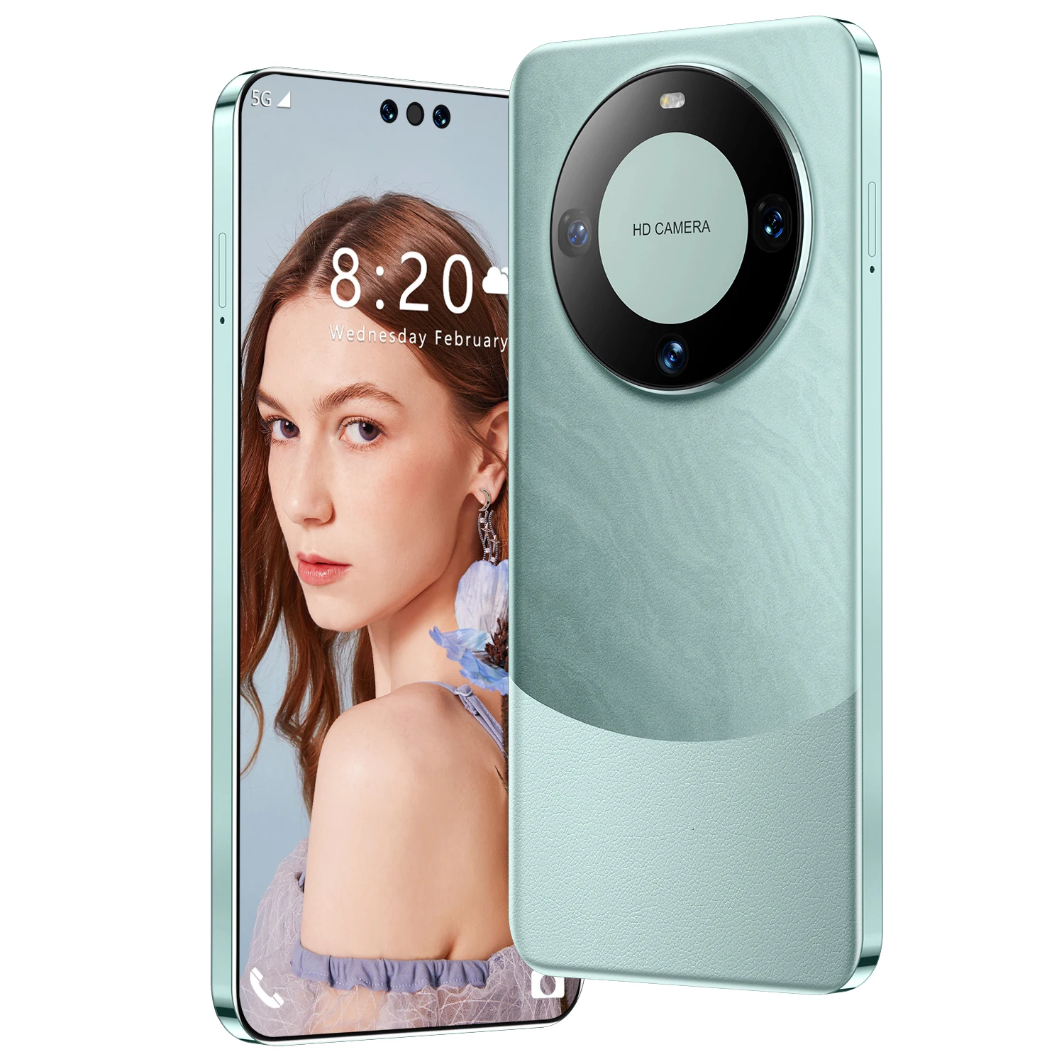 2023 Рождественский подарок Mate60 Pro дешевый разблокированный смартфон 7 3 дюймов HD 8000Mah 5G OTG Android телефон мобильный