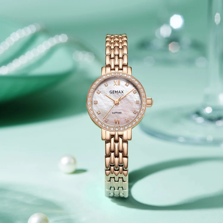 Fashion ladies relogio feminino luxury womens watch wrist cheap all steel  quartz watches