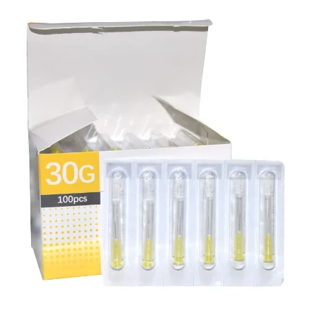 Medical Sterile Stainless Steel Dermal Filler 30g 32g 34g Hypodermic Needle Blunt Tip Micro Cannula