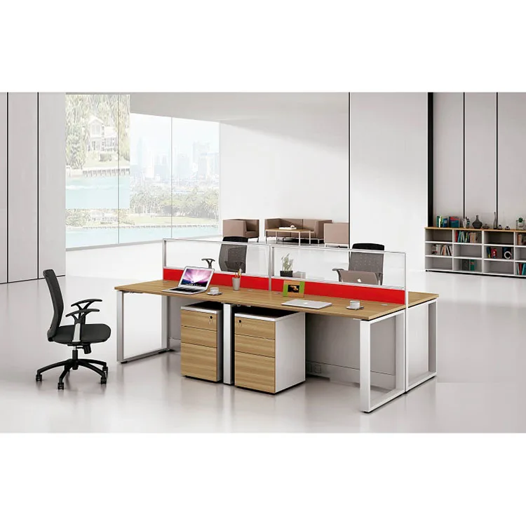 Modern Office Furniture Desk Workstation Open Space 2 4 6 Person Seater Office Work Station