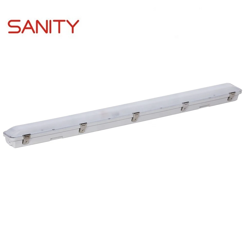 Super Brightness 50W Linear Batten Waterproof  Tri-Proof Light With Double Led Tube