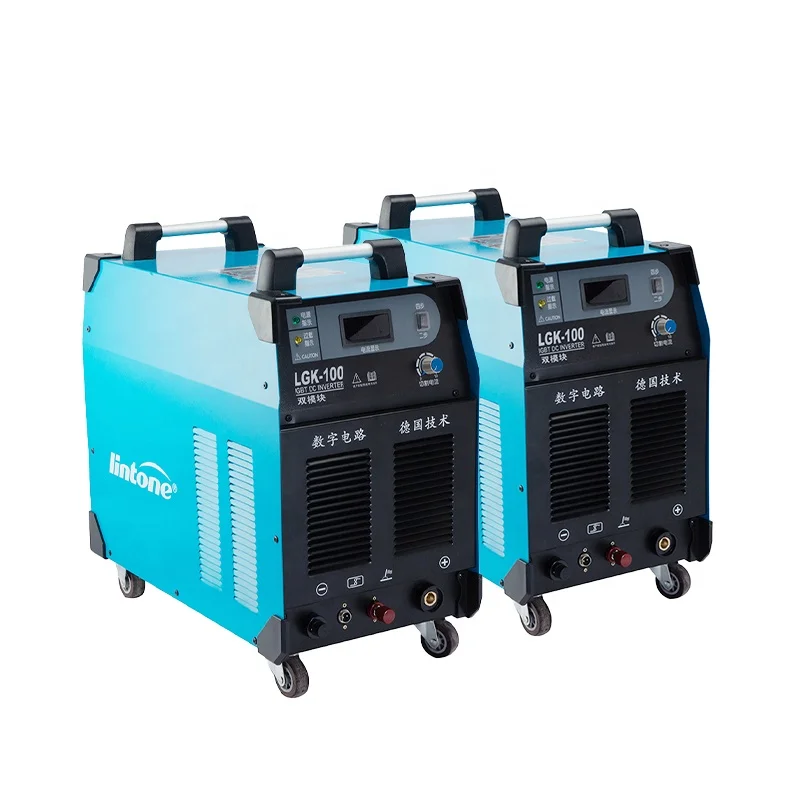 Inverter Portable Cutting Welding Machine Air Plasma Cutter LGK-100 Use PWM Control Technology And Constant Current