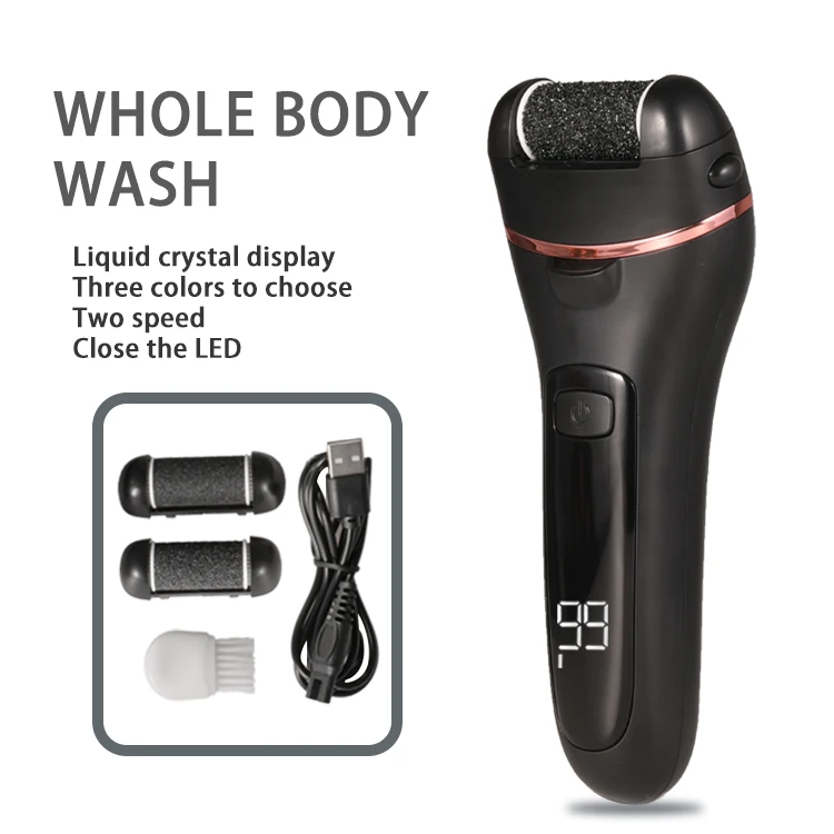 Electric Foot Grinder Vacuum Callus Remover Foot Pedicure Tools Rechargeable Foot Files Clean Tools